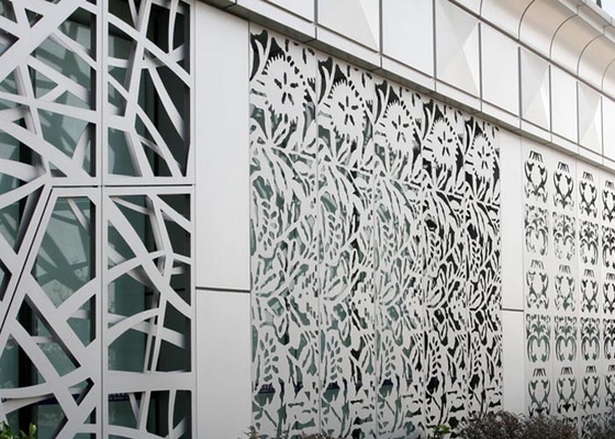 Chiny Cztery kategorie Struktura Dekoracyjne panele ze stali, Anti Rusted Dekoracyjny ekran metalowy dostawca