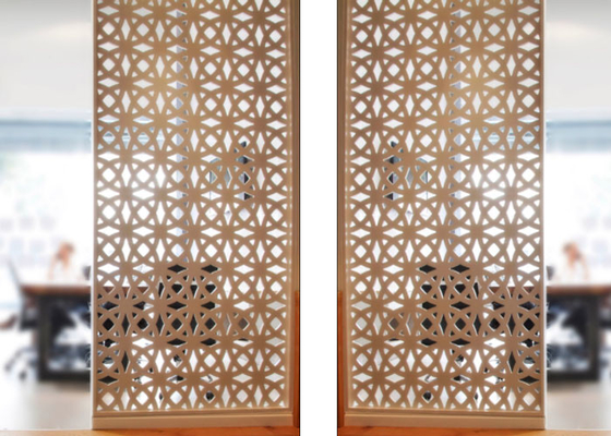Chiny Stalowe panele dekoracyjne ze stali nierdzewnej z funkcją podziału / ukrywania dostawca
