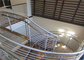 Dostosowane kolor poręcze schodów ze stali nierdzewnej dla restauracji / budynków komercyjnych dostawca