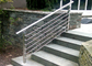 Poręcz ze stali nierdzewnej o wysokiej płaskości / Poręcz schodów ze stali nierdzewnej do centrum wystawowego dostawca