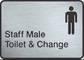Hotelowa toaleta Niestandardowe znaki ze stali nierdzewnej Wszystkie rozmiary Dostępne Certyfikat T19001 dostawca